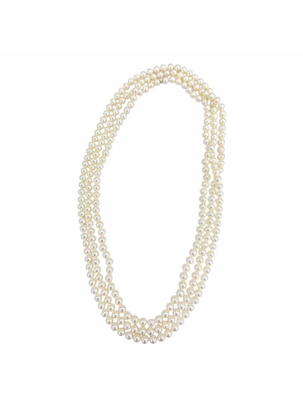 Tiffany & Co Ziegfeld Pearl Wrap Necklace Fresh Waterpearl